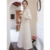 Dames Nachtkleding Elegant Satijnen Nachtjurk Dames Herfst Ijs Zijde Sexy Kant Lange Peignoir Vintage Victoriaanse Romantische Nachthemden Fee