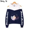 Kadın Hoodies Sweatshirts Melanie Martinez K-12 Mahsul Hoodies Kız Sweatshirts Kadın Günü Kazak Omuz Of Omuz Harajuku Takip Büyük Boy YQ230928