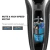 Elektrisk rakapparat Pro Male Electric Shaver Beard Foil Electric Razor för män Uppladdningsbar ansikts rakmaskin Body Cleaning Shaver Head USB YQ230928