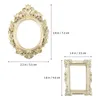 Frames 12Pcs Small Picture Frame European Style Poster Mini Po For Pography Home Decor