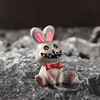 Dekorative Objekte Figuren Miniaturen Kürbisskelett Mumienschädel Mikrolandschaftsornamente für Halloween-Dekoration Hoom Schreibtischzubehör 230921