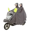 Imperméables voyage Scooter Nylon imperméable femmes adulte vélo survie globale léger Regenjacke plastique pluie Poncho cadeau