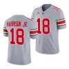 18 Marvin Harrison Jr. Egbuka Football Jersey Herr Kids Ed Red White Treveyon Henderson Kyle Emeka McCord Ohio State Buckeyes Jerseys Womens