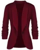 Ternos femininos 2023 primavera outono moda blazer jaqueta feminina terno trabalho europeu ol fino manga longa mujer outerwear 11