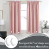 Cortinas de chuveiro SEWS-10PCS Pesos de cortina magnética Drapery Magnet Bottom para toalha de mesa