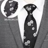 Lenços Homens Moda Jacquard Gravata Floral Poliéster Gravatas Para Mens Skinny Casual Bowtie Presente de Casamento Cravat Camisa Gravata Acessórios