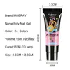 Наборы для дизайна ногтей Mobray Acrylic Poly Gel Set Extension Kit Fast Building All For Manicure Design 230927