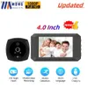 Doorbells 4.0 Inch Digital Door Peepholes Viewer Doorbell Camera Photo Auto Record Pir Motion Detection Maigic Door Eye Camera for Home YQ230928