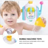 Baby Bath Toys Ice Cream Bubble Machine Blower Bath Toy Kids Car Toys Babies Child Plaything Maker Girls 230928