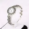 Kadın Saatler Vintage Lüks Bilezik İzle Kadınlar Rhinestone Ladies Zarif Saatler Saat Kuvars Bilek Saat Relogio Feminino Reloj Mujer 230927