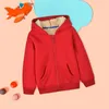 Hoodies Sweatshirts Unisex Winter Fleece Hoodies for Boys Sweatshirt Casual Thicken Warm Kids Zipper Coat Tops 8 9 10 12 Years Girls Clothes Cotumes 230927