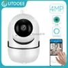 CCTV soczewka UTOOEE 4MP WiFi IP Camera Monitor Bezprzewodowy wewnętrzny kamera bezpieczeństwa CCTV Auto śledzenie audio kamera nadzoru wideo ICSEE YQ230928