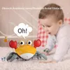 Intelligence toys Kids Induction Escape Crab Octopus Crawling Toy Baby Electronic Pets Musical Toys Educational Toddler Moving Toy Christmas Gift 230928