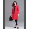 2023 Hot Classic Item! Fashion England Design Trench Coat/Women High Quality Cotton X-Long Style Jacket/Double Breasted Slim Fit Trench/Kne Length Trench