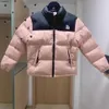 Babykläder småbarn barn nf ner barn designer vinter jackor pojkarna flickor ungdomar utomhus norra varm parka puffer brev tryck kläder ansikte utkläder