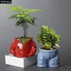 Vases Trousers clothes Shape Ceramic Vase Desk Decoration Hydroponics Potted Plant Flowers Pots Flower Arrangement Modern Floral 230928