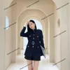 Autumn Women's Jacket Designer Brand Coat Classic Small Stand Collar Work Clothes Multi-Pocket Windproof Coat Stilse