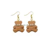 Stick Cartoon Bear Earrings Bee Rain Drop Earring Costume Trendy Style Woman Children SMycken Söta gåvor Dingle Delivery Smtnz