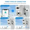 CCTVレンズ4K 8MP PTZ WiFiデュアルカメラレンズ付きデュアルスクリーンCCTV AI Human Detect Auto Tracking Wireless Outdoor Surveillance Camera YQ230928