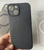 500 sztuk Magsafe bezprzewodowa ładunek miękki TPU Case na iPhone 11 12 13 14 15 Pro Max Cover Magnety