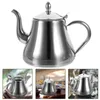 Dinnerware Sets Stainless Steel Teapot Stovetop Extra Thick Kettles Desktop Decor Pitcher Travel