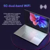 16 GB DDR4 RAM 15,6 Zoll FHD Günstiger Laptop Windows 10 Intel Celeron N5095 Notebook 128 G-1 TB SSD Fingerabdruck-Tastatur mit Hintergrundbeleuchtung 5G-WIFI