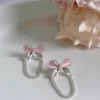 Boucles d'oreilles mode française belle élégante Vintage Mini luxe nœud papillon Style coréen perle pour les femmes 2023 en goutte