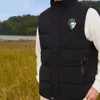 veste oie hommes puffer mode gilet vers le bas gilet hiver veste velours matériel poche noir blanc sport à la mode mode gilet broder poitrine badge chaud