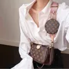 High quality bag multi pochette accessories bags Three piece set Shoulder bag Womens Crossbody bags Purse Messenger Bags Handbags Designers Handbag M44823 M44813