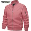 Mensjackor Tacvasen Spring Fall Thin Bomber Jacket Lätt Windbreaker Pocks Pocks Rockar Biker Outwear Outdoor Man 230927