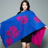 Scarves Autumn winter Shawl Women's Thickening Warm Pashmina Cashmere Scarf Oversize Soft scarf Multipurpose Blanket 230927