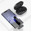 2 szt. Bezprzewodowy mikrofon Lavalier K60 dla iPhone iPhone z obudową ładującą 7H Klip na mikrofonie Lapel Wireless do nagrywania wideo vlogging