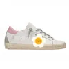 Hot Designer OG Casual Schoenen Zwart Wit Italië Vuile Oude Vintage BallStar Vrouwen SuperStar Heren Trainers Golden Gooseit