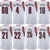 Man Kids Printed Basketball Jrue Holiday Jersey 21 DeAndre Ayton 22 Scoot Henderson 00 Kris Murray 8 Rayan Rupert 72 Matisse Thybulle 4 Anfernee Simons 1 Jerami Grant