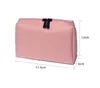 DHL50pcs Cosmetic Bags Women Brief Oxford Plain Large Capacity Waterproof Protable Storage Bag Mix Color