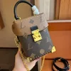 Сумка-тоут Designers Camera Box ЖЕНЩИНА Модная сумка-цепочка маленькая квадратная сумка-коробка M82465