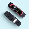 Oglądaj Bransoletka do Mi pasmo 7 6 Pasek Sport Silikon Silikon Paspband zastępczy Bransoletka smartwatch do Xiaomi Mi 3 4 5 Pasek 230928