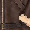 Mens Down Parkas Fashion Imitation Leather Velvet päls tjock kappa Vinter varm mjuk långärmad konstgjord bomberjacka 230927