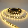 Umlight1688 SMD 5054 LED Strip 60LED 120 LED Flexible Tape Light 600LEDS 5M ROLL DC12V more bright than 5050 2835 5630 Cold white284W LL