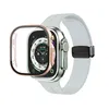 Apple Watch Ultra 2 Serisi 9 Iwatch Marine Strap Smart Watch Spor Saat Koruyucu Akıllı Saat Kapak Kılıfı için 49mm Boyut