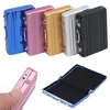 Card Holders Creative Business Case Aluminum Alloy Holder Metal Box Cover Credit Men Wallet