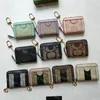 Ny Top Ophidia Women Luxurys designers plånböcker handväska klassisk präglad blomma väska damer dubbel spänne rese plånbok zippy mynt handväska 726503