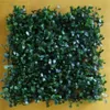 Decorative Flowers & Wreaths 200PCS Per Lot Artificial Turf Carpet Simulation Plastic Boxwood Grass Mat 25cm 25cm Green Lawn For H307O