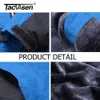 Mens Jackets TACVASEN Winter Fleece Lining Parka Waterproof Ski Snowboard Windproof Removable Hoodie Coats Casual Windbreaker 230927