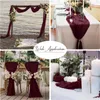 Party Decoration 90 400cm Cheese Cloth Gauze Wedding Arch Draping Fabric Boho Beach Drapes Backdrop Ceiling Decor Table