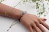 S3827 Fashion Jewelry Turkish Symbol Evil Eye Glass Beads Bracelet Handmade Weave Blue Eyes Beaded Bracelets