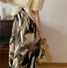 Skirts 2023 Style Women's Clothing Japan And South Korea Europe America Fashion Dissymmetry Printing Casual Loose