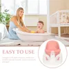 Badkarplatser Baby Bath Seat 6 12 månaders platser Bebis Sitt Tub Smittbarn Universal Dusch Bathtub TPE For Borns 230928