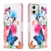 Phone Cases For Iphone 15 14 13 12 11 X XR XS 8 7 Pro Plus Max Mini Wallet Pattern Flower Leather Case