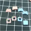 Stick Kawaii Camera Game Controller Oorbellen Oorbel Kostuum Trendy Stijl Vrouw Meisje Sieraden Drop Dangle Levering Smt3V